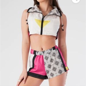 VINTAGE lf stores bra top shorts set